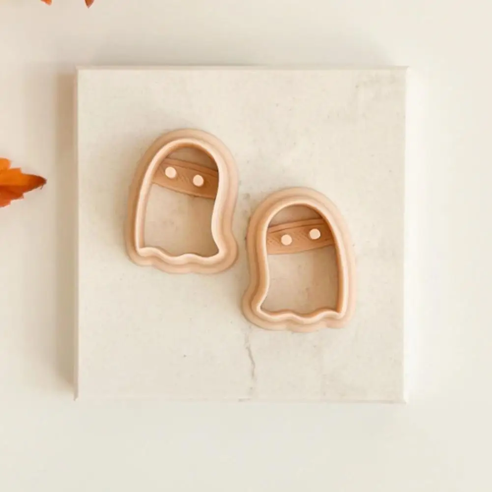 Halloween Baking Molds Halloween Cookie Cutter Set Mini Polymer Clay Cutters for Ghosts Pumpkins Baking Molds Expressions Design