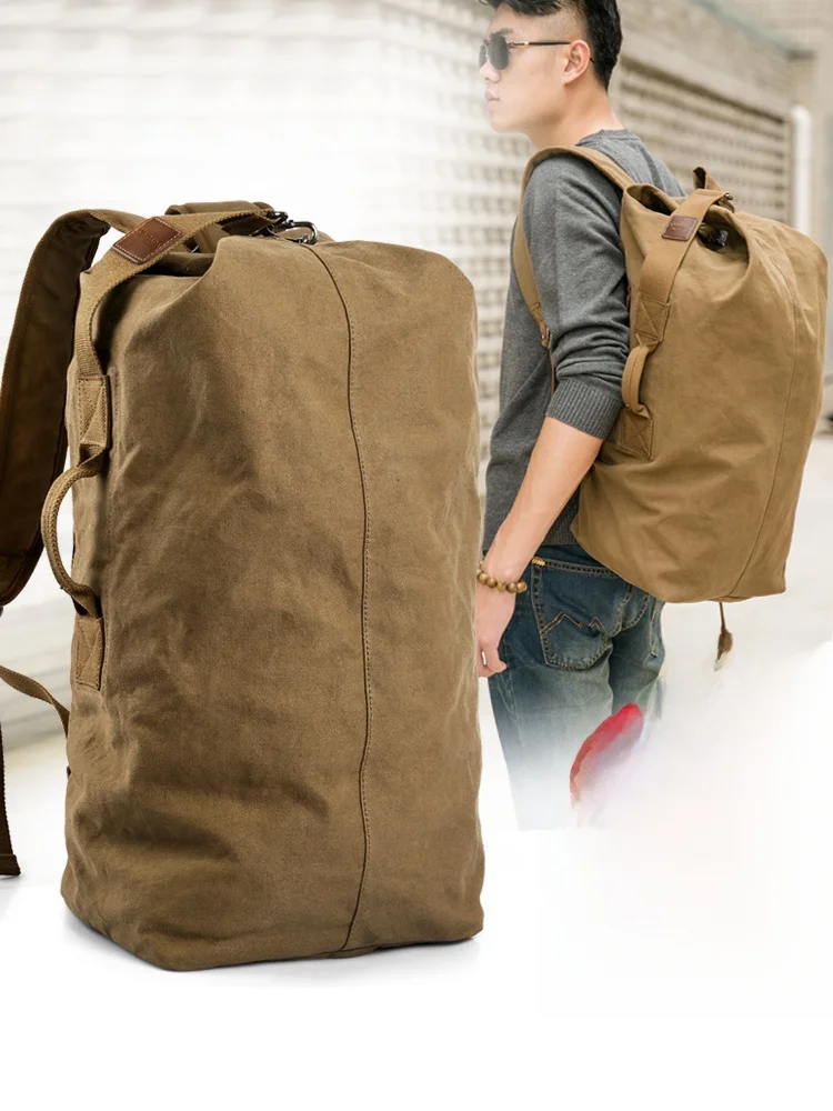 

Extra Large Capaci Buet Bag Bapa Outdoor Travel Men's Hiking Bag Waterproof Soft ell Dual oulder Straps Buet ape