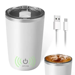 Tazza magnetica autoagitante automatica capsula cilindrica magnetica asta di agitazione Non corrodante Smart Mixer tazze termiche tazza da caffè