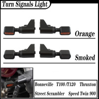 For Triumph T100 T120 STREET Twin 900 Thruxton Bobber Motorcycle Indicator Flashing Lamps Front Rear LED Turn Signals Light 