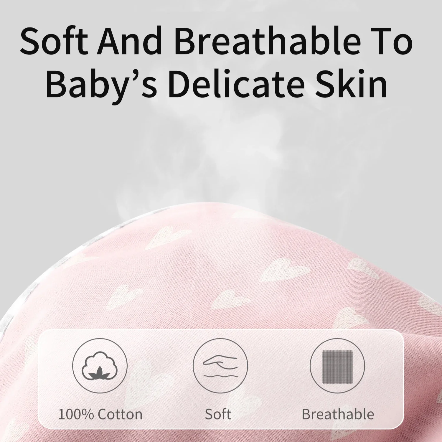 Manta aislante para abrazar para bebé, saco para saltar, tipo rendición, saco de dormir suave para bebé, saco de dormir totalmente de algodón para recién nacido, antisaltamiento de 0 a 1 año