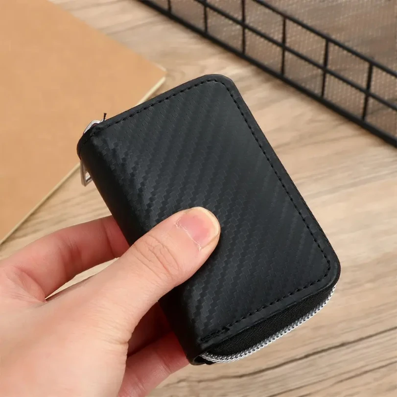Kép 4: Autó kulcs Jeladás blocker esetben Faraday Cage Órazseb Erszény keyless RFID blocking Olvasottság