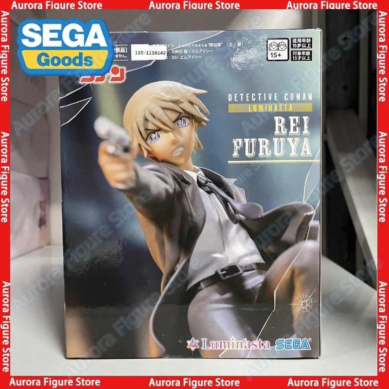 

В наличии SEGA Luminasta детектива Conan Rei Furuya настольная милая кукла аниме фигурки игрушки ПВХ подарок Коллекционная
