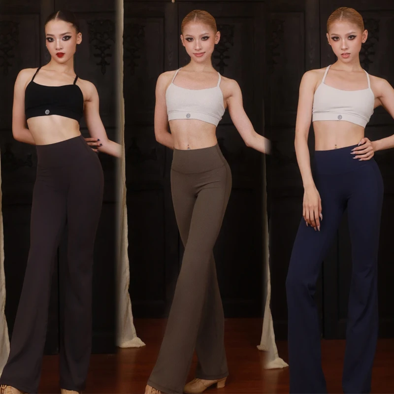 Neue Moderne Tanz Anzüge Frauen Rumba Latin Dance Training Kleidung Erwachsene Samba Ballroom Dance Wettbewerb Kostüm SL14576