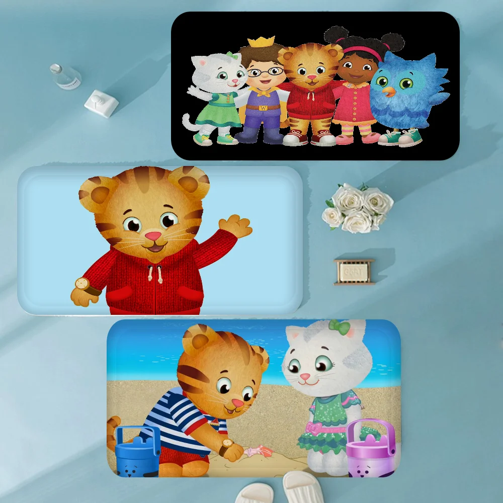 Daniel Tiger's Stop Hallway Carpet Washable Non-Slip Living Room Sofa Chairs Area Mat Kitchen Doormat Area Rug