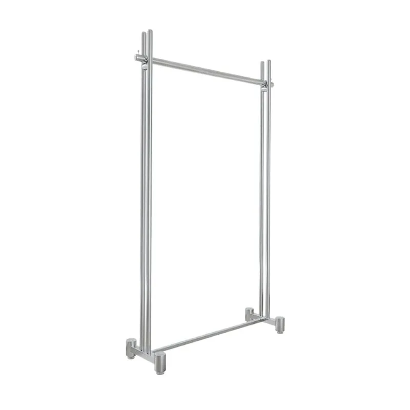 

Display rack Floor-to-ceiling coat rack Stainless steel hanger Bedroom home balcony drying rack