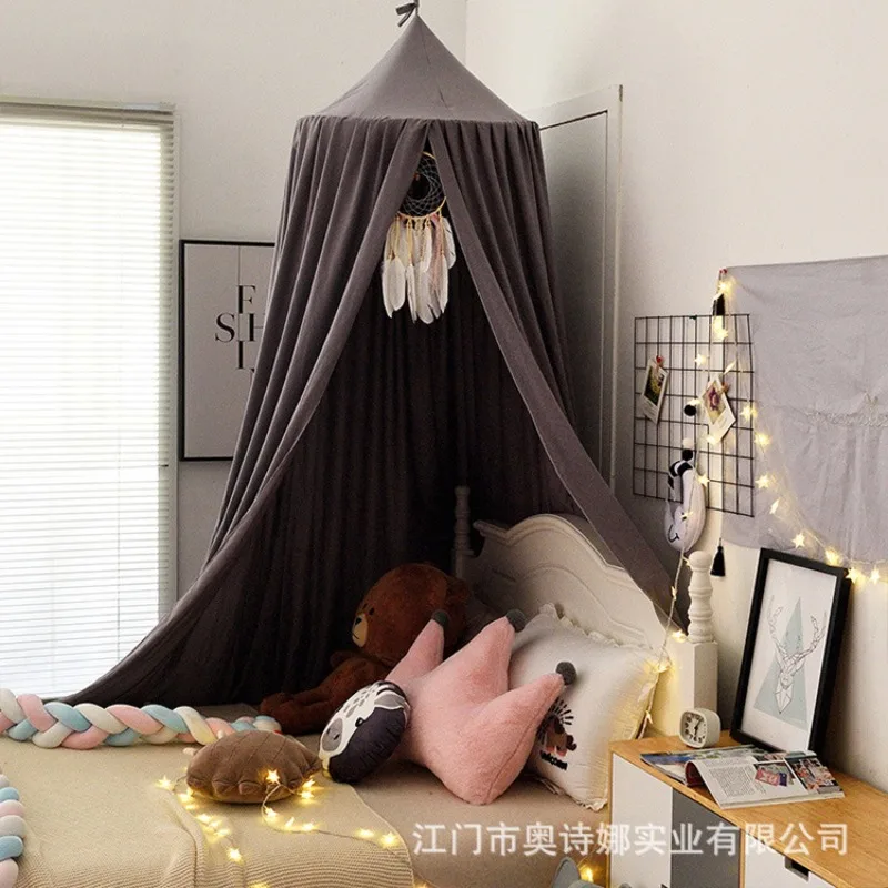 Kids Mosquito Net Baby Crib Curtain Hanging Tent Bed Decor Girl Princess Hanging Bed Canopy Living Corner Play Reading NookDecor