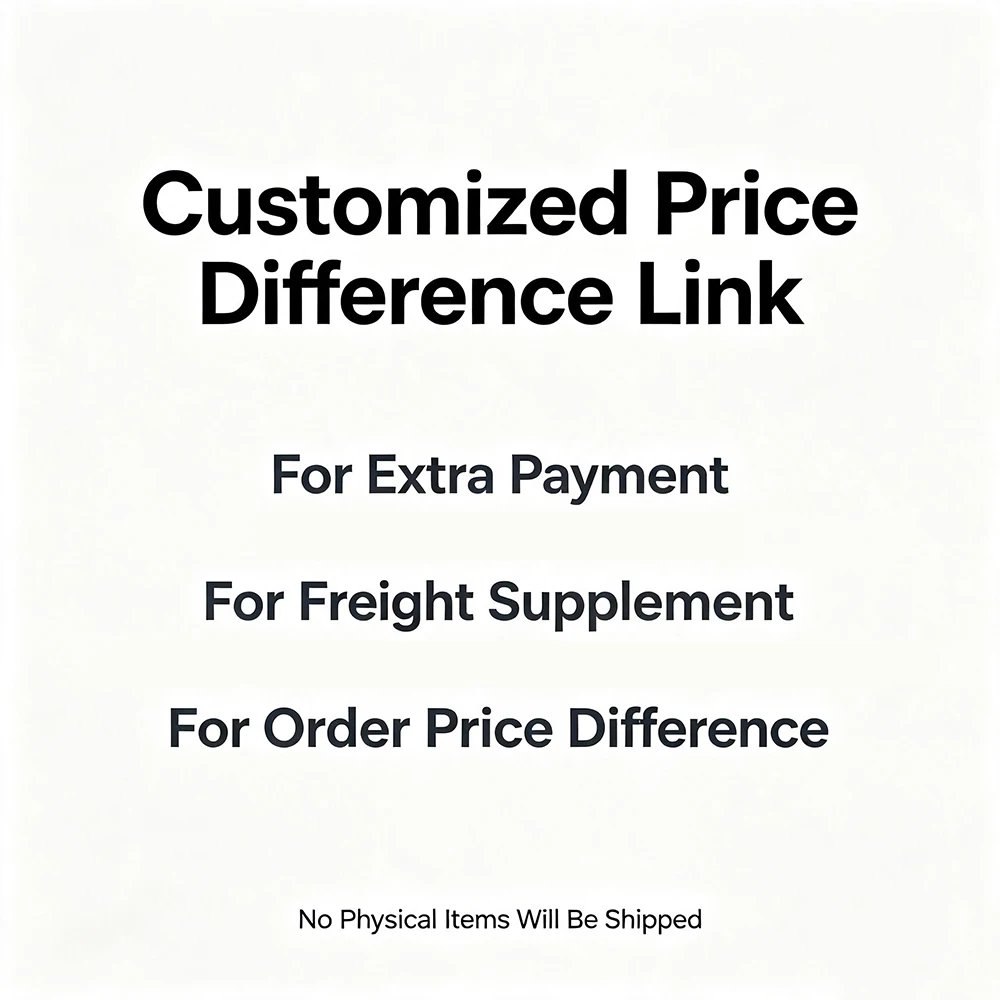 Custom Extra Payment Link For Freight & Order Price Difference No Item Delivery