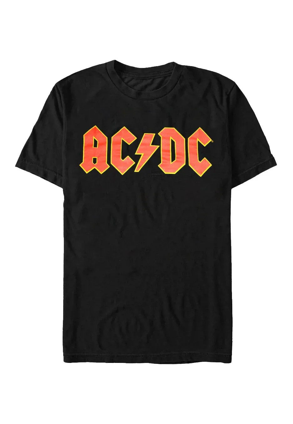 

ACDC Red Logo Street Fashion Trend Graphic Printing Summer Luxury Brand Cotton Men's and Women's T-Shirts Short Sleeves