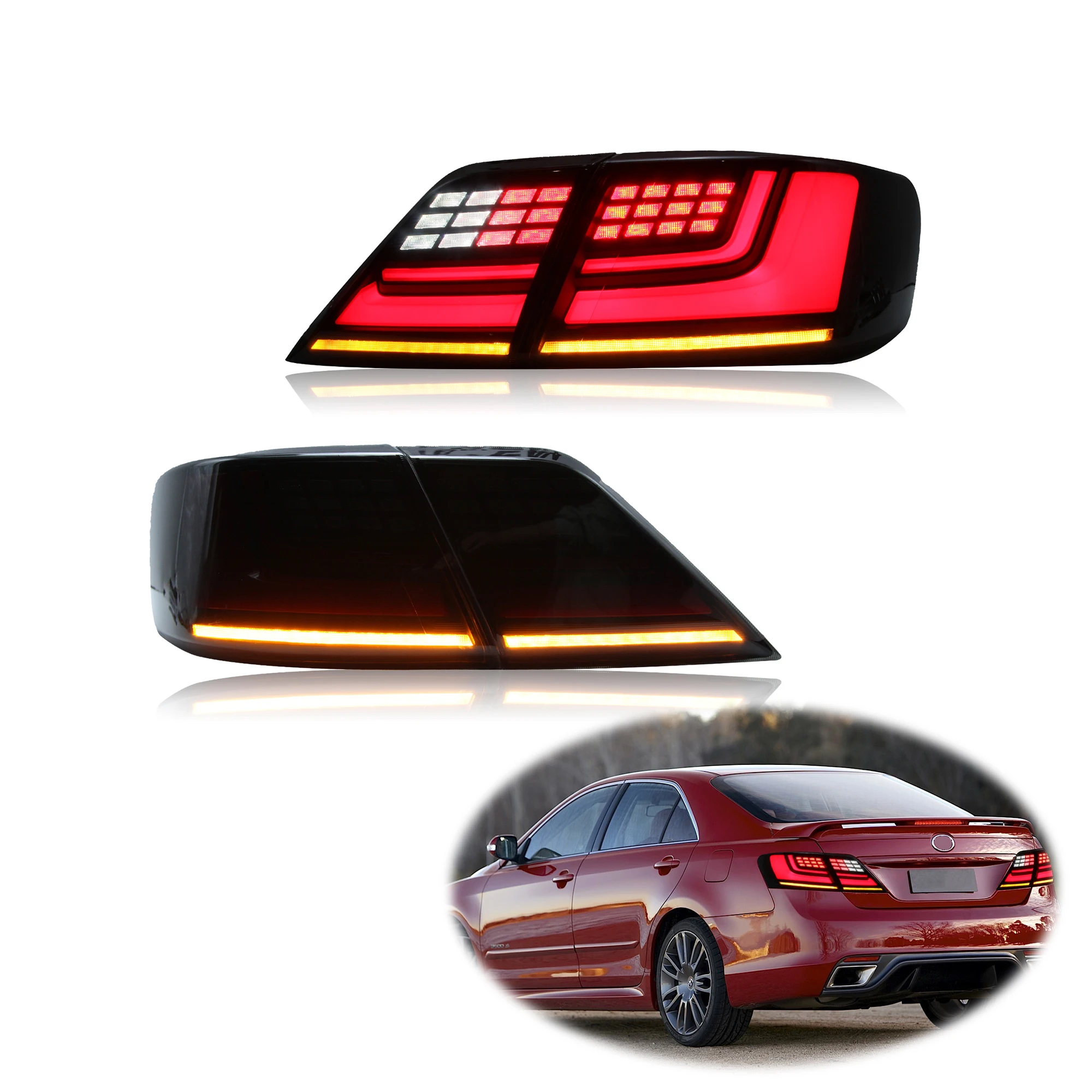 

Car Taillight Running Lamp Style For Toyota Camry Led Taillights 2006 2007 2008 2009 2010 2011 2012 2013 2014 6th Accessories