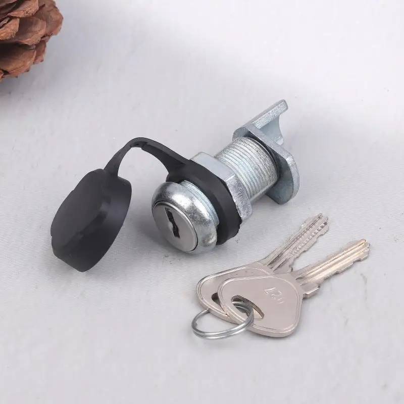 Zinc Alloy Tongue Lock Barrel Lock With Keys Kit For Filing Cabinets, Office Desks Furniture Hitch Lock Trailers Lock