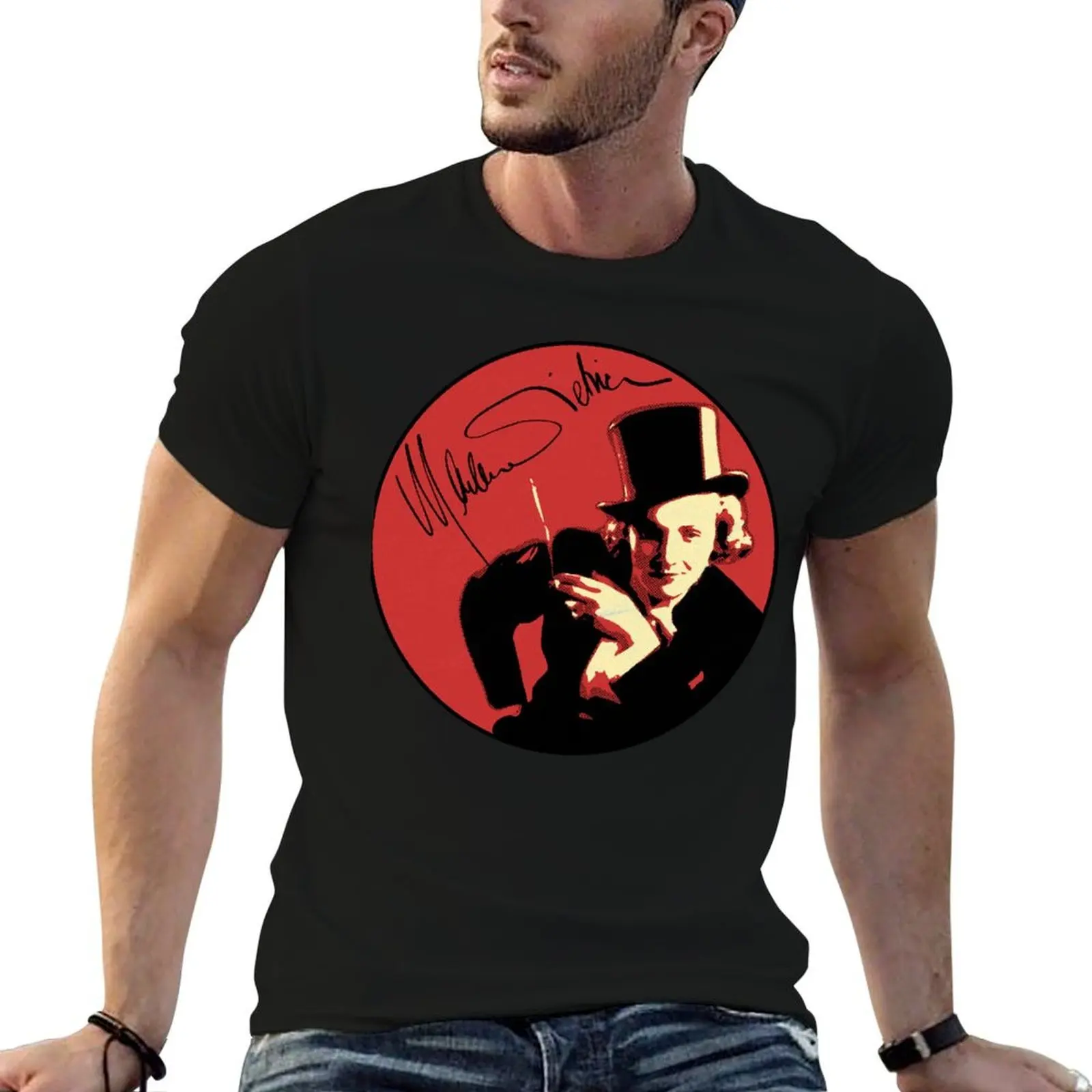 

Marlene Dietrich - Movie Star, Legend Diva T-Shirt printed t shirts for man man t shirt designer T-Shirt