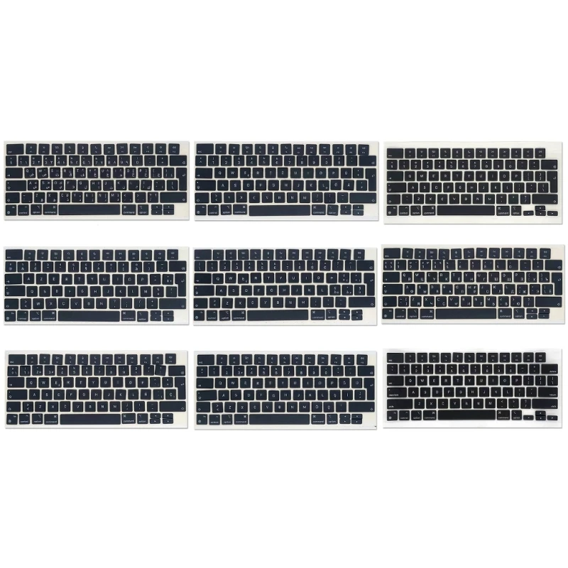 Laptop Keys Caps US/European/Arabic/French/German/Italian/Russian/Spanish/Turkish for 13.6'' M2 A2681 2022 Keyboard