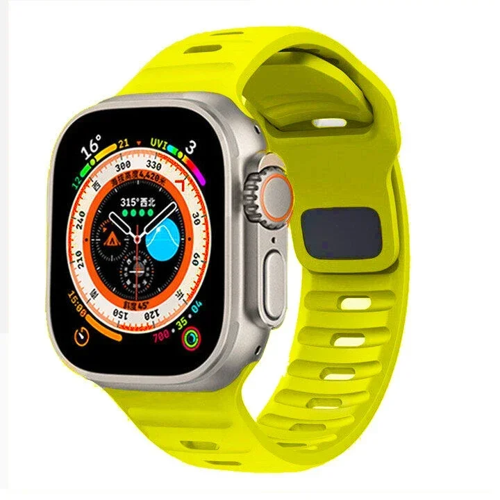 Silikonarmband für Apple Watch Band Ultra 3 49 mm 44 mm 45 mm 42 mm 41 42 mm 46 mm Sportuhrenarmband Iwatch Serie 11/10/9/8/se Armband – Detail 8