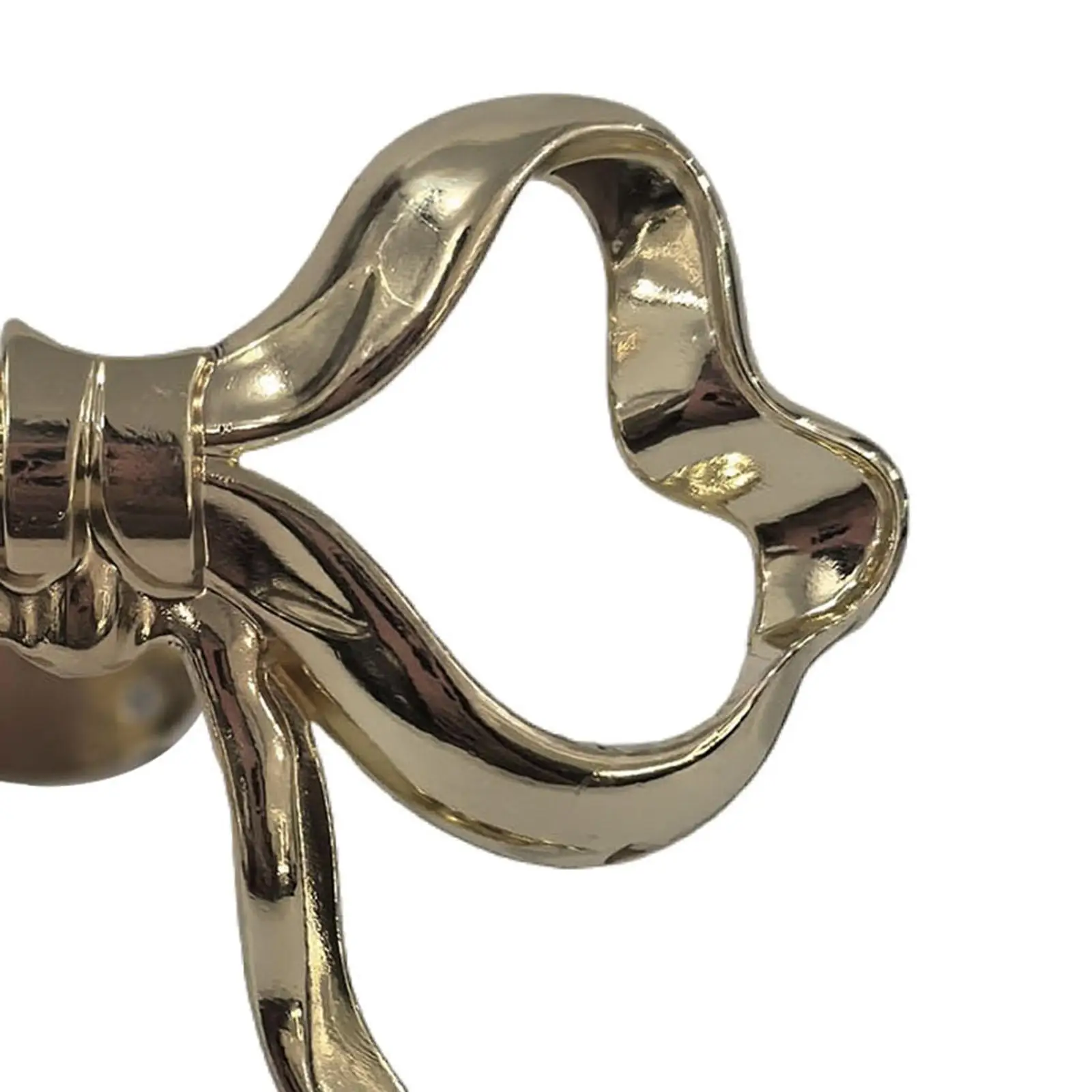 Bowknot Curtain Holdback Curtain Hook Include Mounting Screw Elegant Easy to Install Multifunction for Home Bedroom Decor