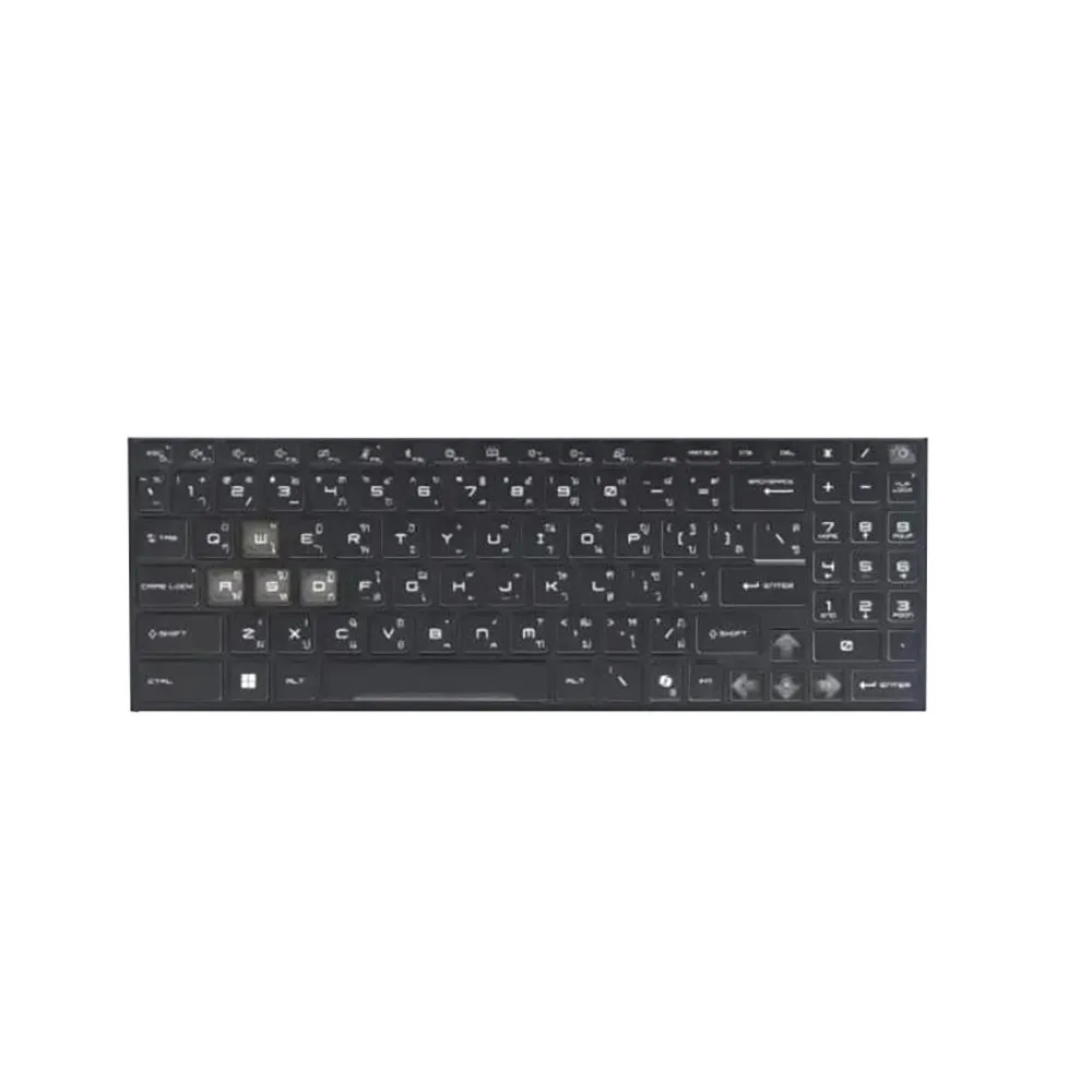 Per-Key RGB Backlit Keyboard For MSI Stealth A16 AI+ A3XWX A3XWJG A3XWIG A3XWHG A3XWGG A3XWFG A3HWJG A3HWIG A3HWHG A3HWGG A3HWFG