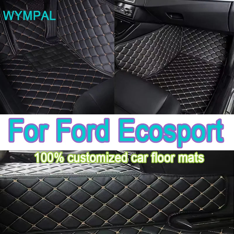 

Luxury Car Floor Mats For Ford Ecosport 2018 2019 Custom Auto Foot Pads Automobile Carpet Cover Interior Accessories