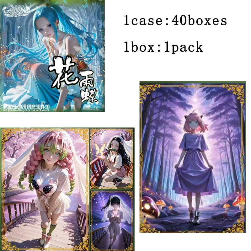 

Goddess Story Cards Big Beard Studio Anime Collection Colorful Flash Card Gift