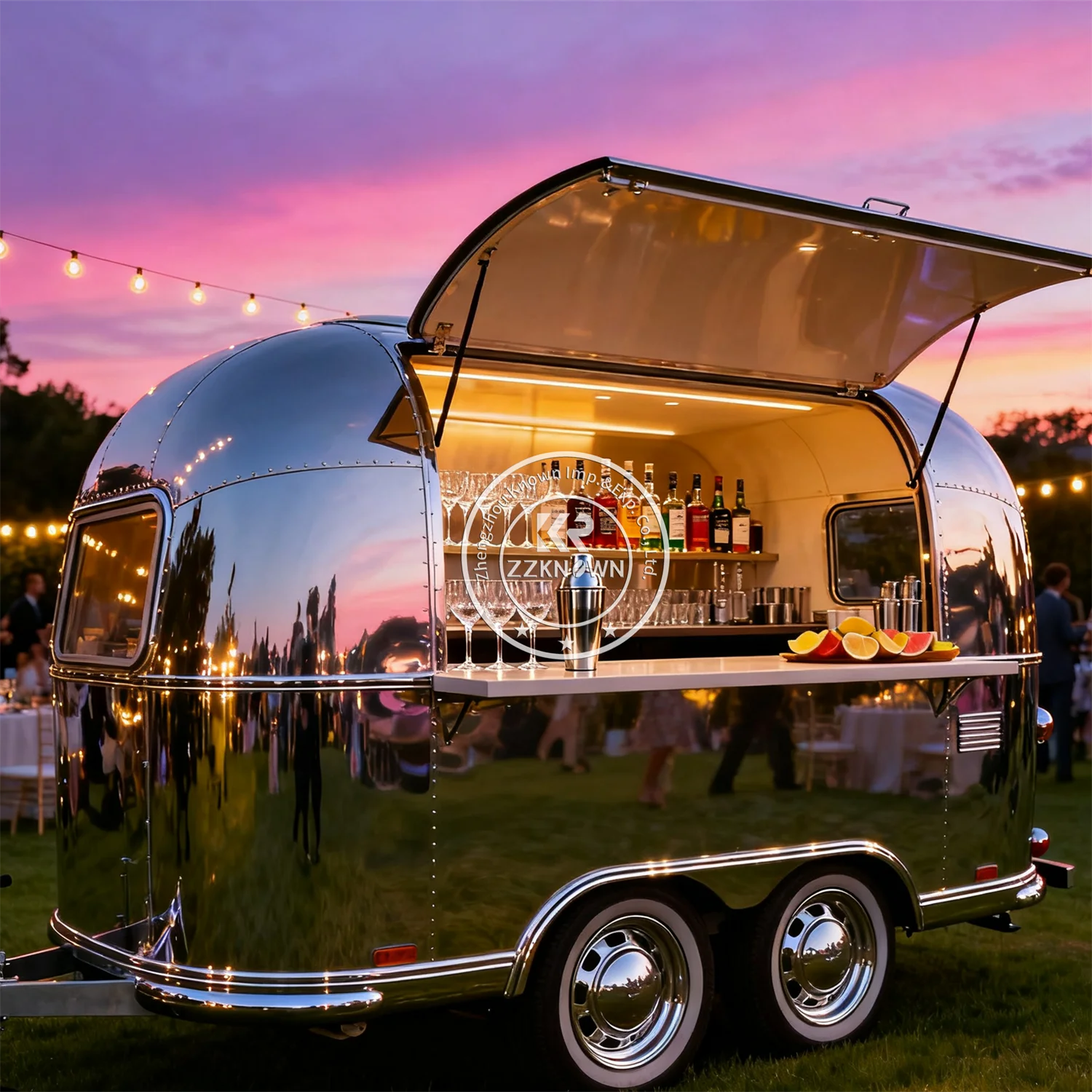 

Street Concession Bakery Food Trailer With Full Kitchen Outdoor Mobile Restaurant Pizza Hot Dog Cart Food Truck For Sale