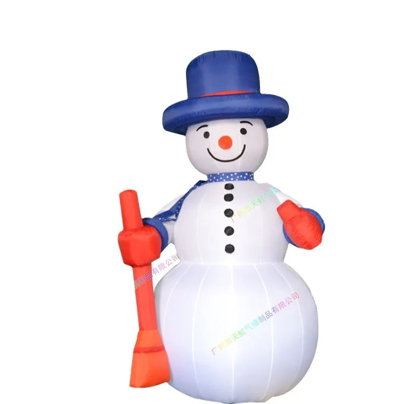 Inflatable Christmas Snowman Air Model Cartoon Advertising Walking Cartoon Thanksgiving Decorations Christmas Inflatable Snowman
