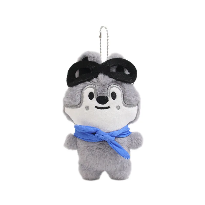 Korean Celebrity Group Pilot Cute Doll Keychain Children's Plush Toy Pendant DIY Backpack Satchel Decoration Accessory Pendant