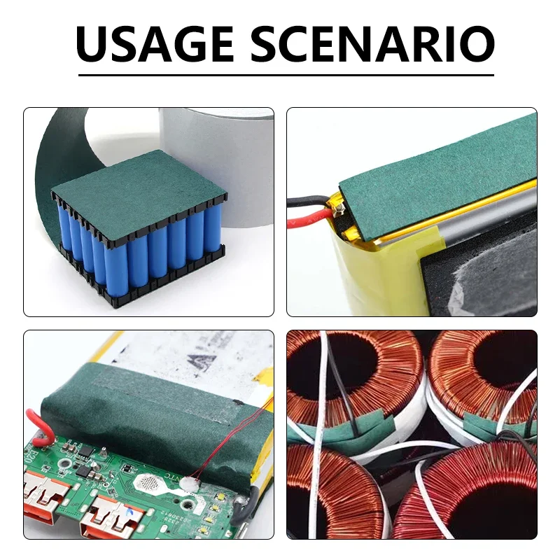 1 ~ 20 м изоляционная прокладка для аккумулятора, ячменная бумага с клеем, литий-ионный аккумулятор, изолированные прокладки для сотового электрода