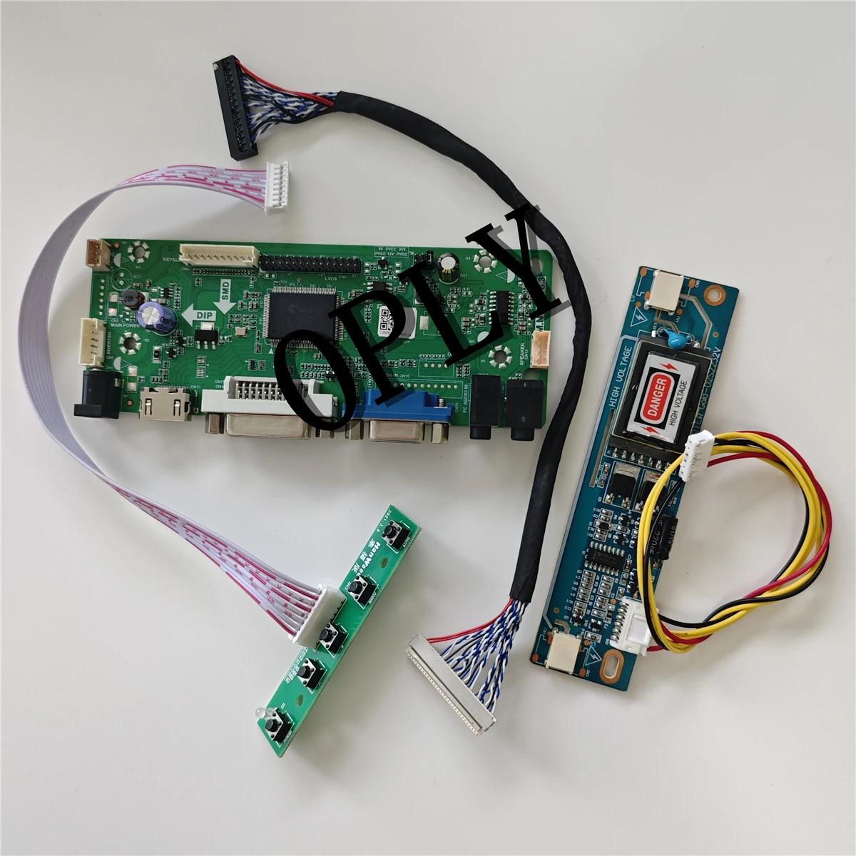 

M.NT68676 HDMI-compatible VGA DVI Controller board kit for M156B1 M156B1-L01 1366X768 15.6inch LED panel screen monitor LCD DIY
