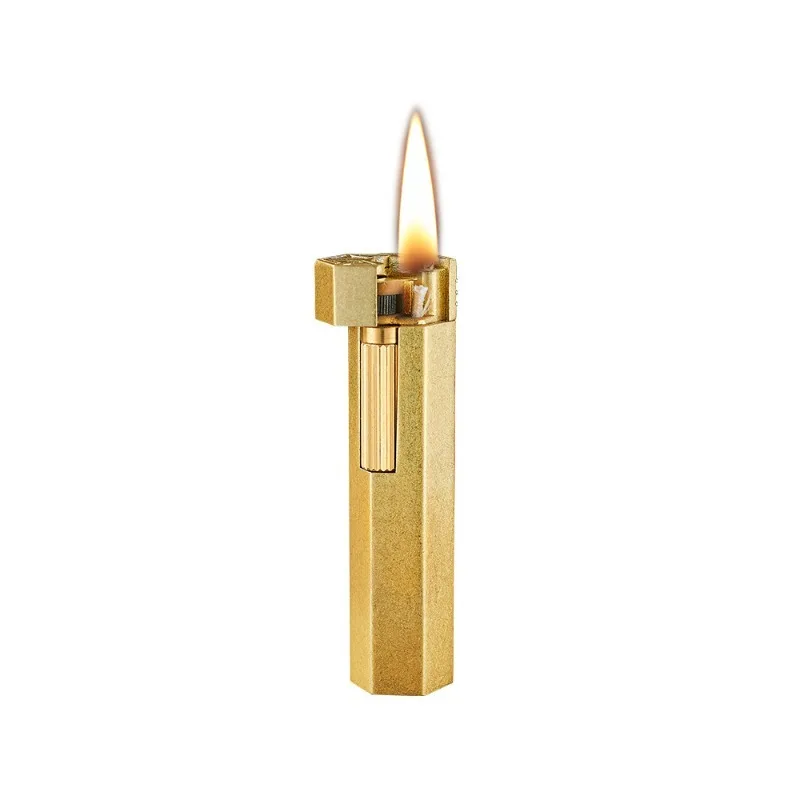 2026 New Old-fashioned Bajiaogou Antique Grinding Wheel Kerosiene Lighter Personalized Retro European Style Gift Choice