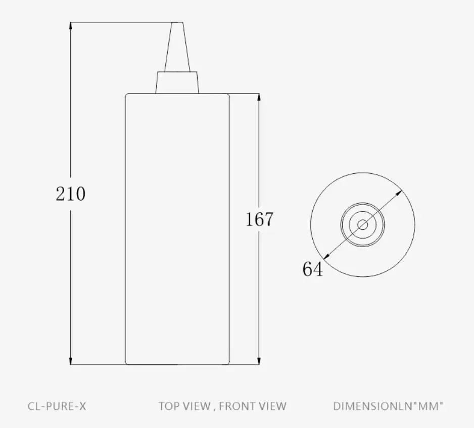 Bykski 500ML Computer Coolant Milkshake Anti-corrosion Thermal Liquid For PC Water Cooling System / Pink White Orange CL-PURE-X