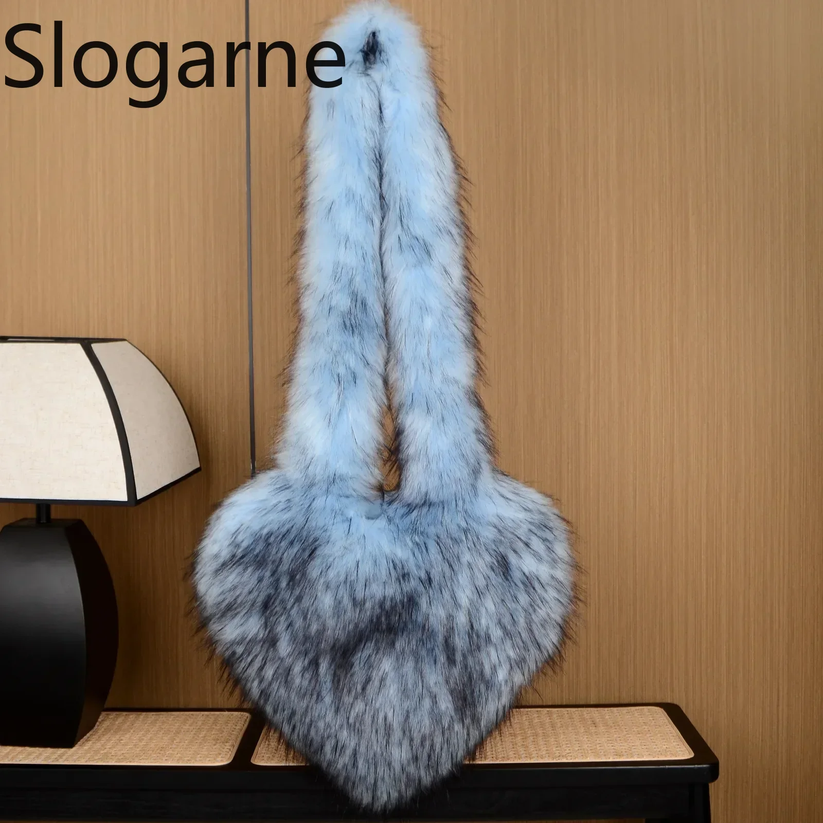 Heart Shaped Faux Fur Shoulder Bag Fluffy Plush Winter Women Handbags Cute Love Crossbody Bags for Women 2026 Tote Lady Shopper