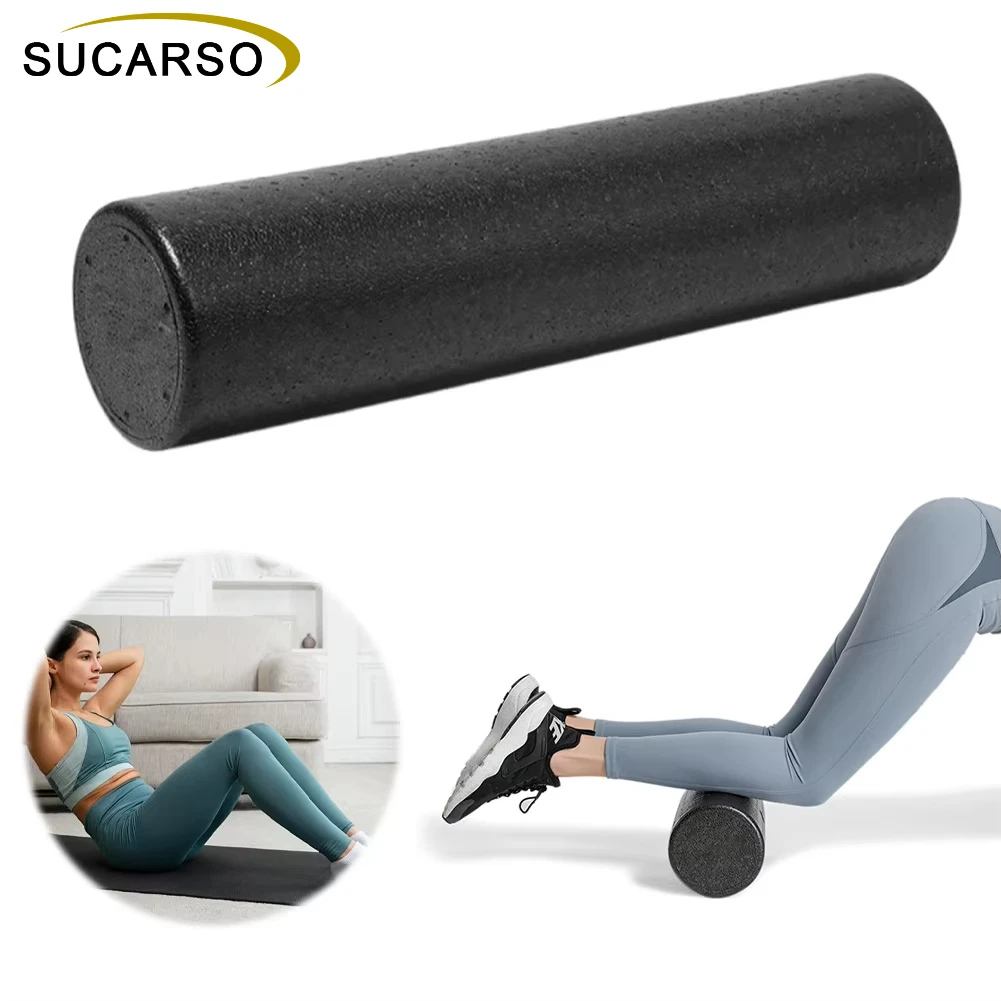 30/45cm Fitness Foam Roller Epp Yoga Foam Massage Roller High-Density Deep Tissue Massager for Back Legs Muscle Relaxation
