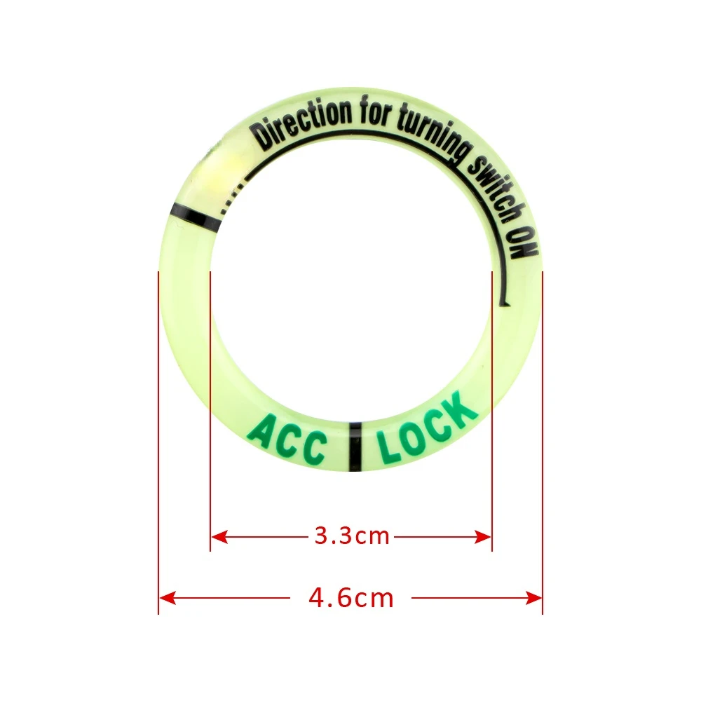 ثلاثية الأبعاد جل توهج حلقة رئيسية ملصق مضيئة مفتاح إشعال غطاء لشركة هيونداي سانتا في سوناتا سولاريس أزيرا كريتا I30 Ix25 توكسون HB20 #5