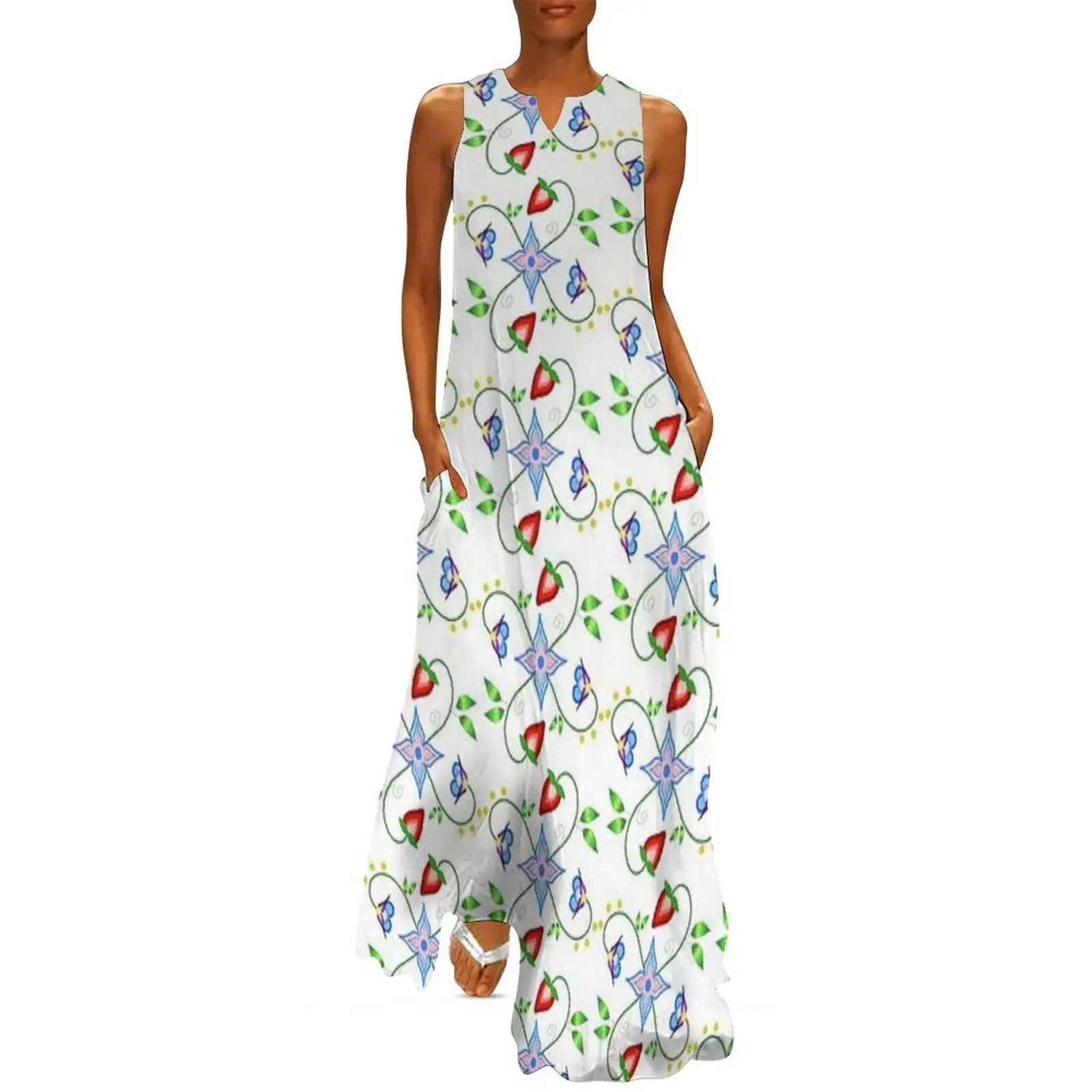 

Flourish of the Four Directions Long Dress women's fashion dresses wedding guest dress 2025 Party dresses luxury dresses