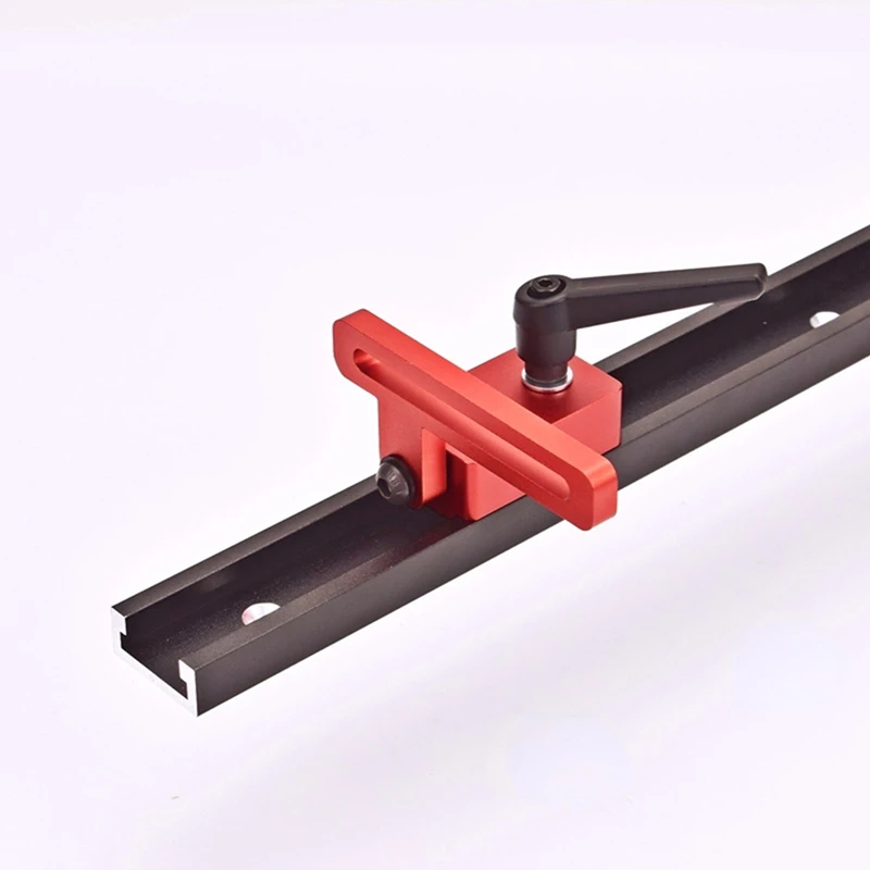 Stop -Miter Track Jig, T Track, Stops nights with Lock, Standard T Track Calcular Working Tools, 30 Type