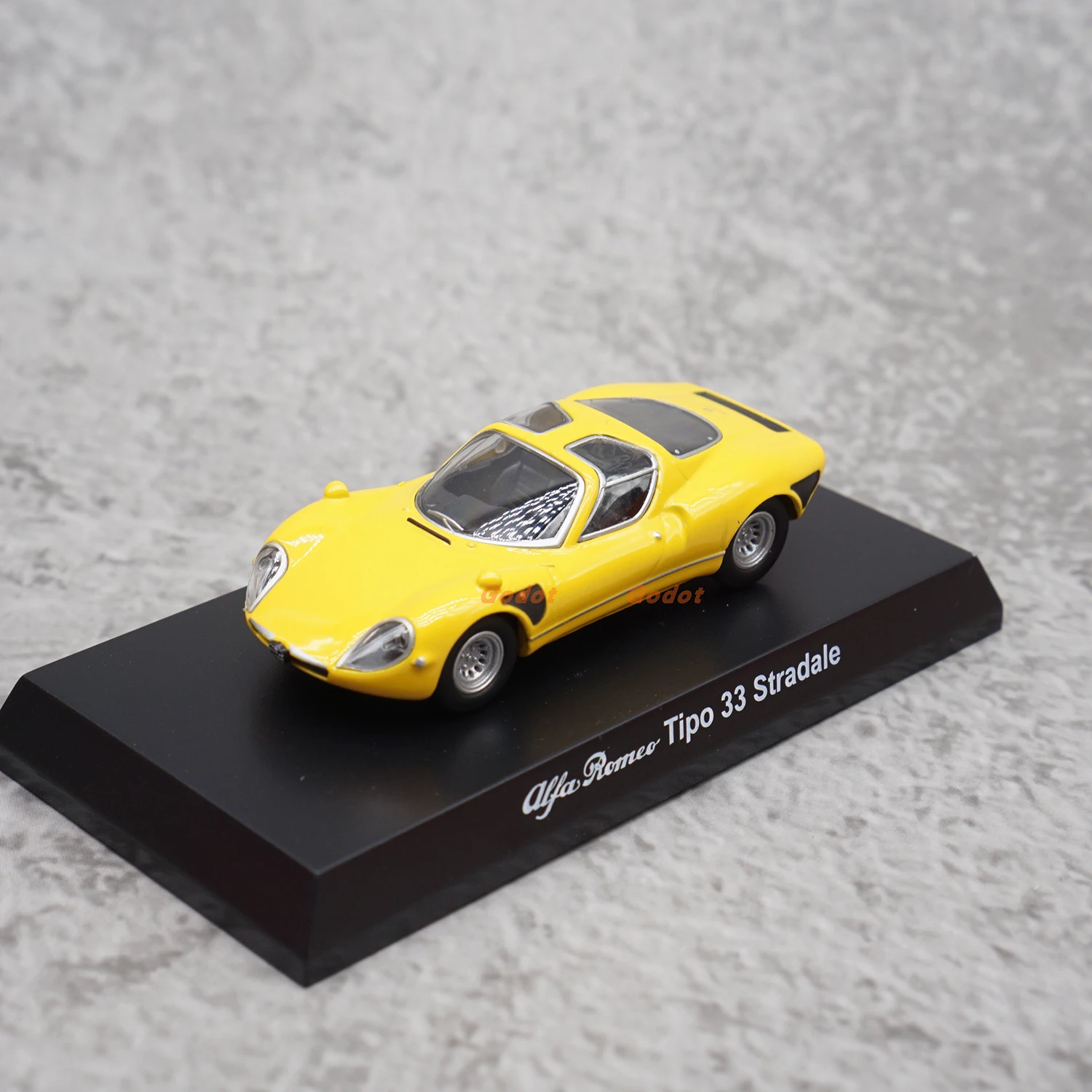 

1:64 Scale Diecast Alloy Alfa Romeo Tipo 33 Stradale Toys Cars Model Classics Adult Gifts Collectibles Souvenir Static Display