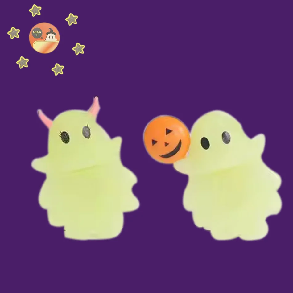 ハロウィンゴースト小さな置物ハロウィンシリーズブラインドボックス本物のスクリーンデコレーション誕生日プレゼント