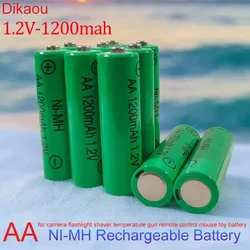 1-30pcs 1.2V AA 1200mAh Ni-MH Rechargeable Battery for Camera Flashlight Shaver Temperature Gun Remote Control Mouse Toy Battery