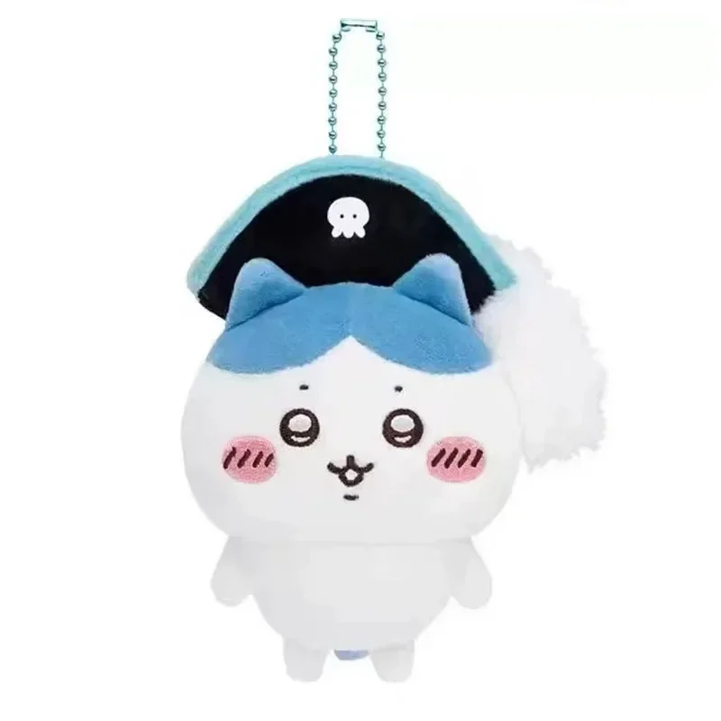 New Cute Chiikawa Cartoon Cute Plush Doll Treasure Hunt Pirate Series Flying Squirrel Hachiware Usagi Plush Toy Gift Bag Pendant