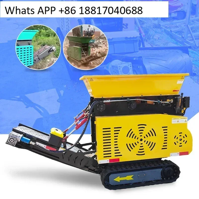 Mobile Crusher Mining Quarry Mobile Rock Crushing Factory Direct Sale Mini Jaw Crusher Mobile Small Stone Crusher Small Scale