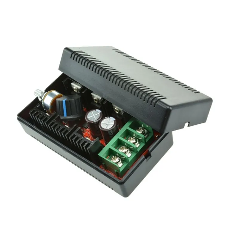 9-50V 40A 2000W DC Brushed Motor Speed Controller With Housing Dimming Temperature Control Module