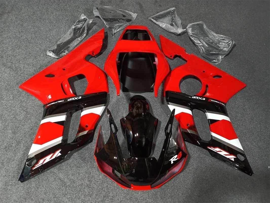 

Red fairing fit for YAMAHA YZF R6 98 99 00 01 02 plastic 1998 1999 2000 2001 2002 fairings kits free custom