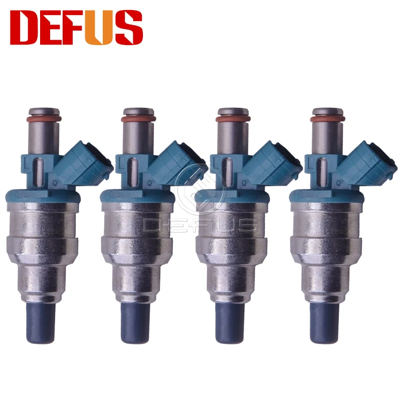 

DEFUS 4pcs High Quality Fuel Injector Nozzle OEM 195500-2910 for Suzuki Jimny JA11C Carriy/Every DC51T DC51T-5 F6A Fuel Injector