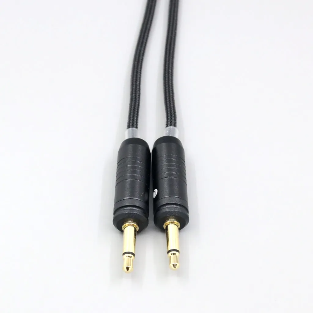 النايلون 99% الفضة النقية البلاديوم الجرافين الذهب درع كابل ل البؤري واضح Elear Elex Elegia Stellia المزدوج 3.5 مللي متر دبوس LN 008315