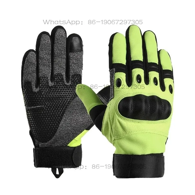 Anti-cut Tactical Gloves Full Finger Outdoor Hand Back Anti-collision Touch Screen Anti-cut Cycling Hand Guard