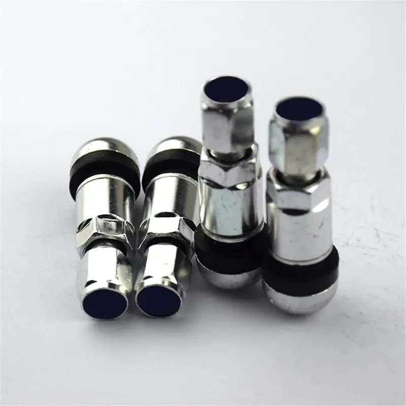 Universal Metal Car Motorcycle Tire Valve Caps Set of 4 Aluminum Alloy Tubeless Wheel Tyre Valve Stems