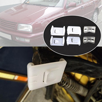 For SEAT Ibiza MK2 1993 1994 - 2001 2002 Arosa 6H Cordoba 6K Toledo MK1 1L Seat Fastener Rail Runner Clip Slider Guide Piece Kit