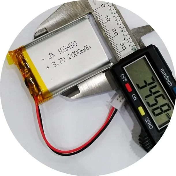 Small pudding early children's story general 3.7V lithium rechargeable battery 2000mAh large capacity special offer Rechargeable