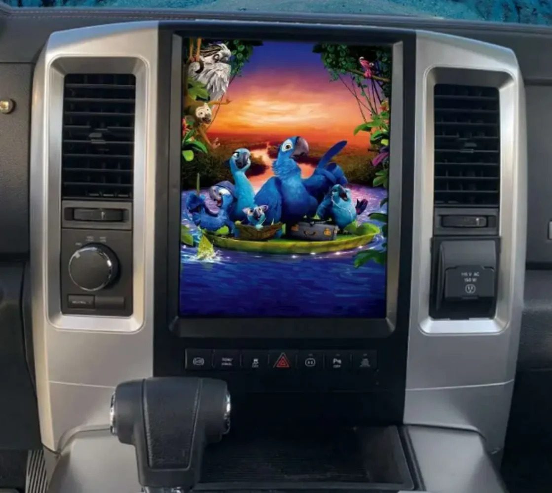 شاشة LCD 12.1 بوصة 8 + 128G لسيارة دودج رام 1500 2500 2008-2018 CarPlay أندرويد 13 نظام تحديد المواقع نافي وحدة رأس ستيريو أوتوماتيكية وحدة الوسائط المتعددة #4