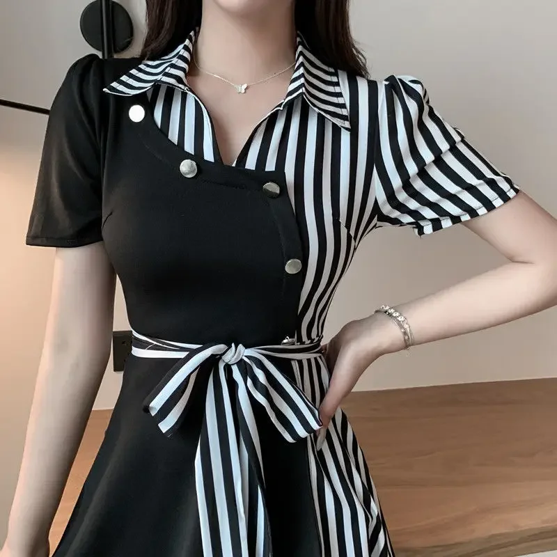 Camicie e camicette Completi corti da donna 2 pezzi Novità nella tendenza dell'abbigliamento coordinato 2025 Novità Offerta economica Novità Pantaloncini da donna