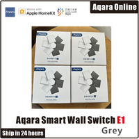 Aqara E1 Smart Wall Switch Grey Version Xiaomi Wireless Switch Zigbee With/No Neutral One Key Remote Control Mi Home Homekt APP